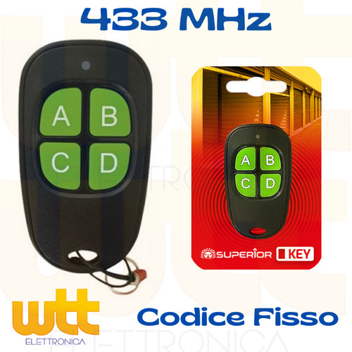 Telecomando 433mhz universale - telecomando,
