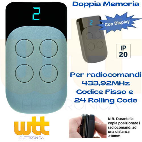 Radiocomando telecomando per