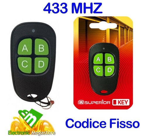 Telecomando 433mhz universale - telecomando,